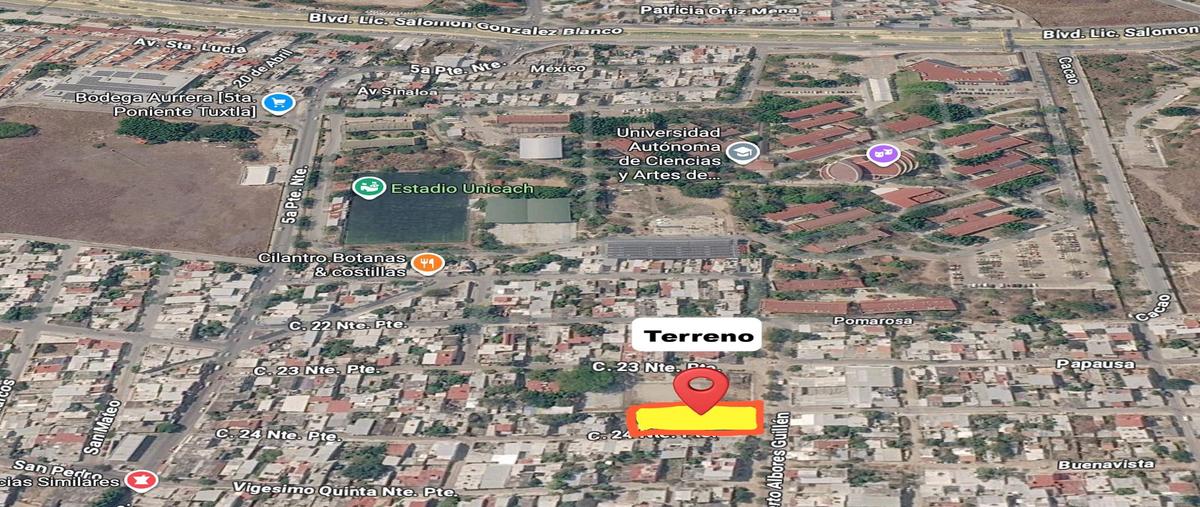Foto de terreno habitacional en avenida morelos , pistimbak, tuxtla gutiérrez, chiapas, 0 foto 01 Foto de terreno habitacional en venta en avenida morelos , pistimbak, tuxtla gutiérrez, chiapas, 0 No. 01