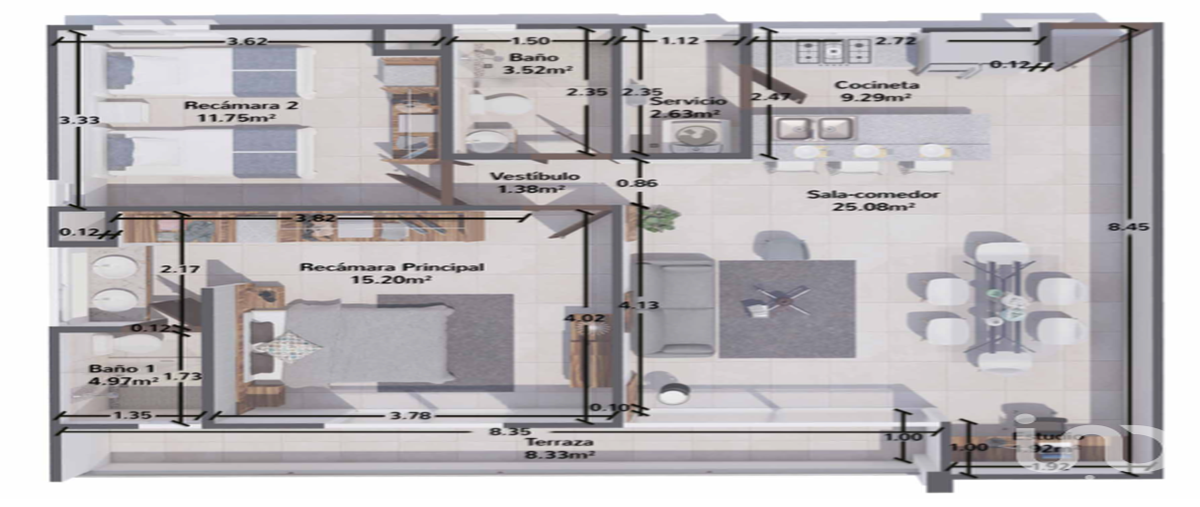 Foto de departamento en venta en avenida nichupte 621, supermanzana 511, benito juárez, quintana roo, 28721043 No. 26