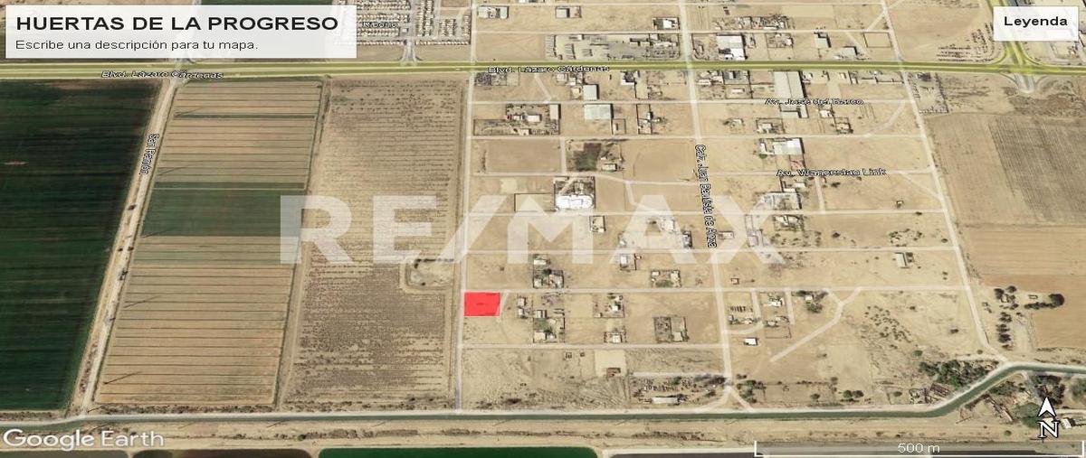 Foto de terreno habitacional en venta en avenida padre miguel del barco , huertas de la progreso, mexicali, baja california, 0 No. 02