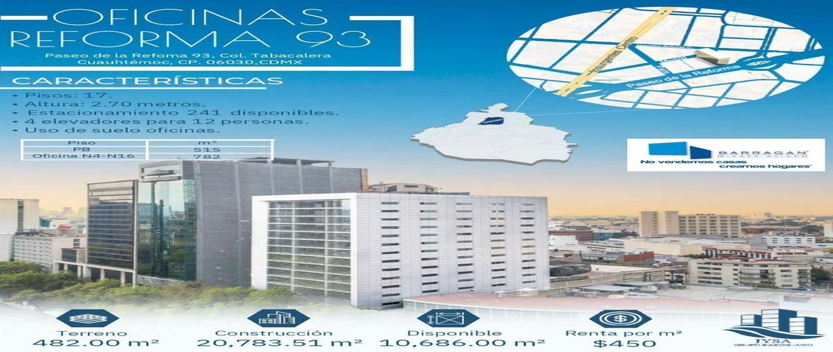 Foto de oficina en avenida paseo de la reforma , tabacalera, cuauhtémoc, df / cdmx, 28104725 foto 03 Foto de oficina en renta en avenida paseo de la reforma , tabacalera, cuauhtémoc, df / cdmx, 28104725 No. 03