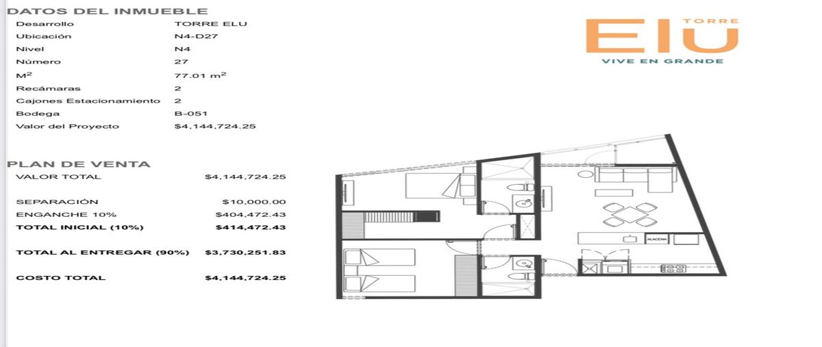 Foto de departamento en venta en avenida paseo de los leones , cumbres madeira, monterrey, nuevo león, 0 No. 03