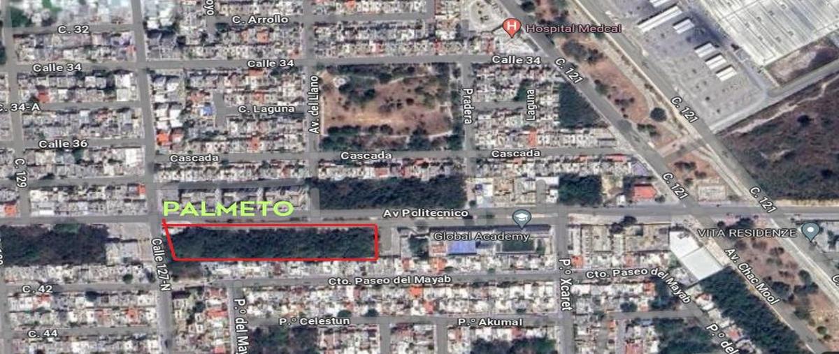 Foto de terreno habitacional en venta en avenida politecnico calle 127 n, cancún centro, benito juárez, quintana roo, 30282832 No. 02