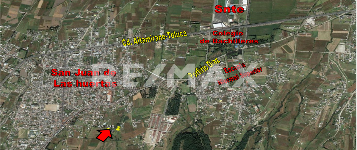 Foto de terreno comercial en venta en avenida porfirio diaz , san juan de las huertas, zinacantepec, méxico, 28602754 No. 05