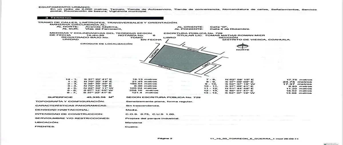 Foto de nave industrial en renta en avenida septima 360, eduardo guerra, torreón, coahuila de zaragoza, 0 No. 02