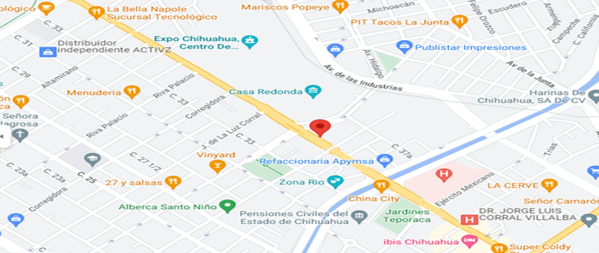 Foto de terreno habitacional en venta en avenida tecnologico , santo niño, chihuahua, chihuahua, 28409613 No. 01
