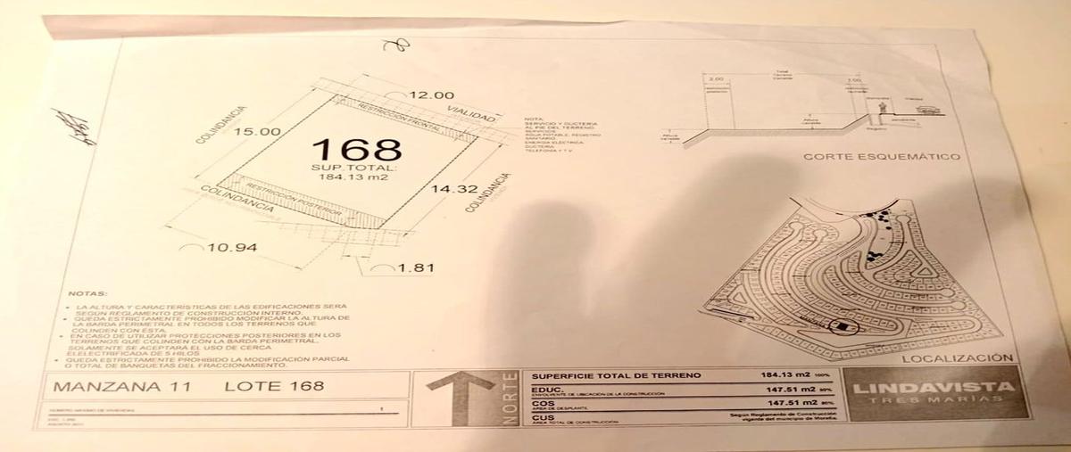 Foto de terreno habitacional en venta en avenida tres marias , linda vista tres marías, morelia, michoacán de ocampo, 0 No. 05