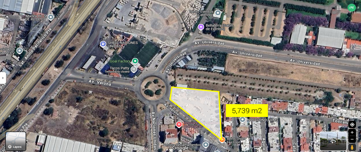 Foto de terreno habitacional en avenida universidad , royal country, zapopan, jalisco, 29491859 foto 01 Foto de terreno habitacional en venta en avenida universidad , royal country, zapopan, jalisco, 29491859 No. 01