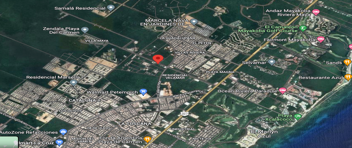 Foto de terreno habitacional en venta en avenida universidades , dunas, solidaridad, quintana roo, 0 No. 04