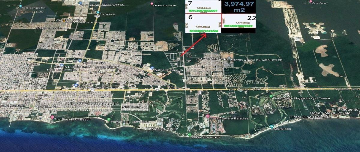 Foto de terreno habitacional en avenida universidades , los arrecifes, solidaridad, quintana roo, 27843452 foto 01 Foto de terreno habitacional en venta en avenida universidades , los arrecifes, solidaridad, quintana roo, 27843452 No. 01