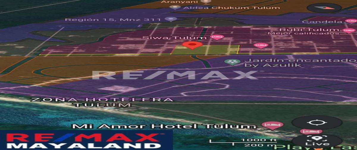 Foto de terreno habitacional en venta en avenida zapote x calle 2 sur , tulum centro, tulum, quintana roo, 0 No. 03