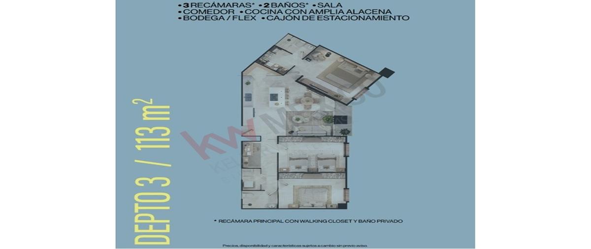 Foto de departamento en venta en avila camacho 1640, mezquitan country, guadalajara, jalisco, 0 No. 03