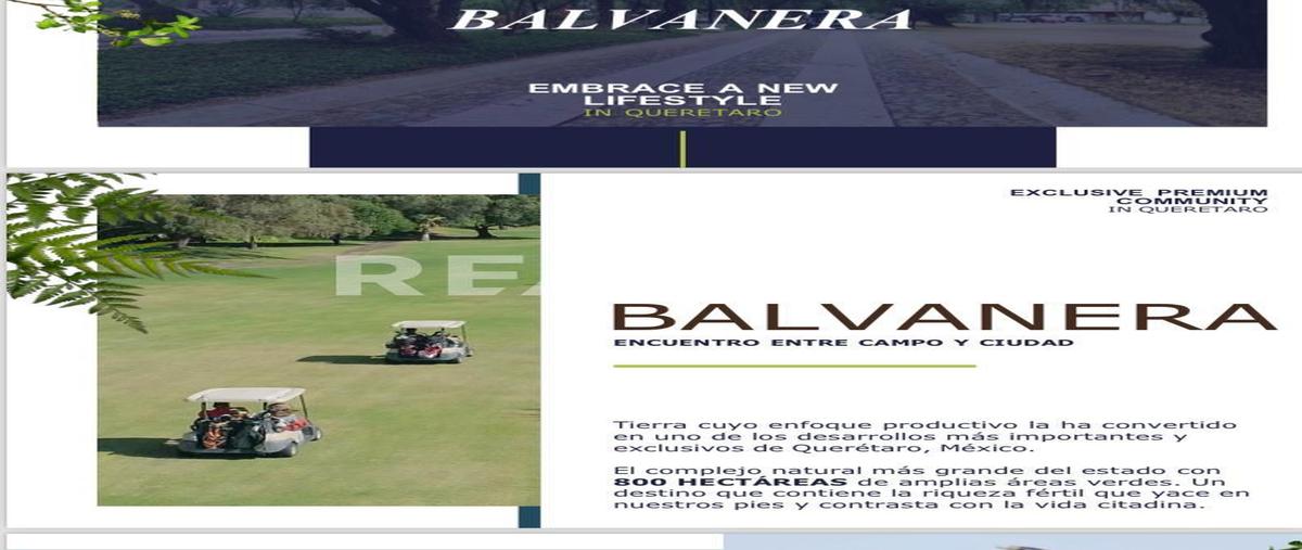 Foto de terreno habitacional en venta en balvanera polo y country club calle palermo , balvanera polo y country club, corregidora, querétaro, 0 No. 03