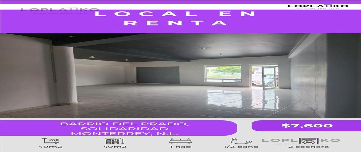 Foto de local en , barrio del prado, monterrey, nuevo león, 0 foto 01 Foto de local en renta en , barrio del prado, monterrey, nuevo león, 0 No. 01