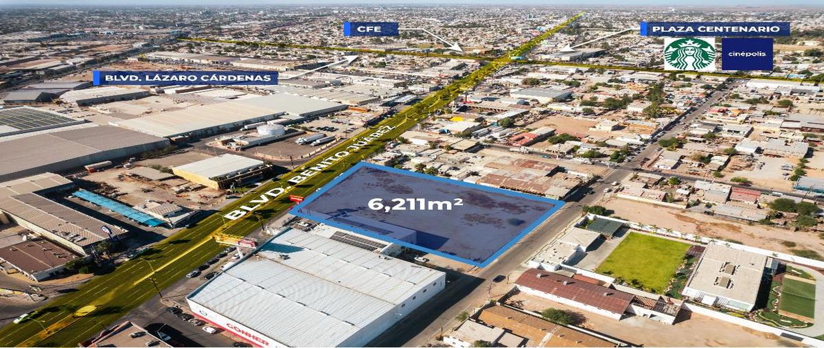 Foto de terreno habitacional en venta en benito juarez 4387, ex ejido coahuila, mexicali, baja california, 0 No. 03