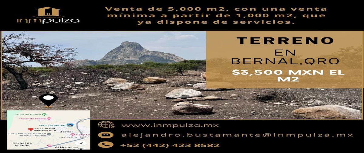 Foto de terreno habitacional en , bernal, ezequiel montes, querétaro, 0 foto 01 Foto de terreno habitacional en venta en , bernal, ezequiel montes, querétaro, 0 No. 01