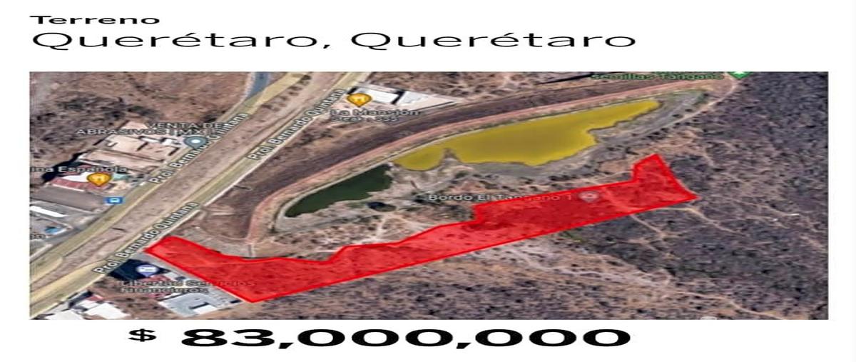 Foto de terreno comercial en venta en bernardo quintana 98819, centro sur, querétaro, querétaro, 30168945 No. 01