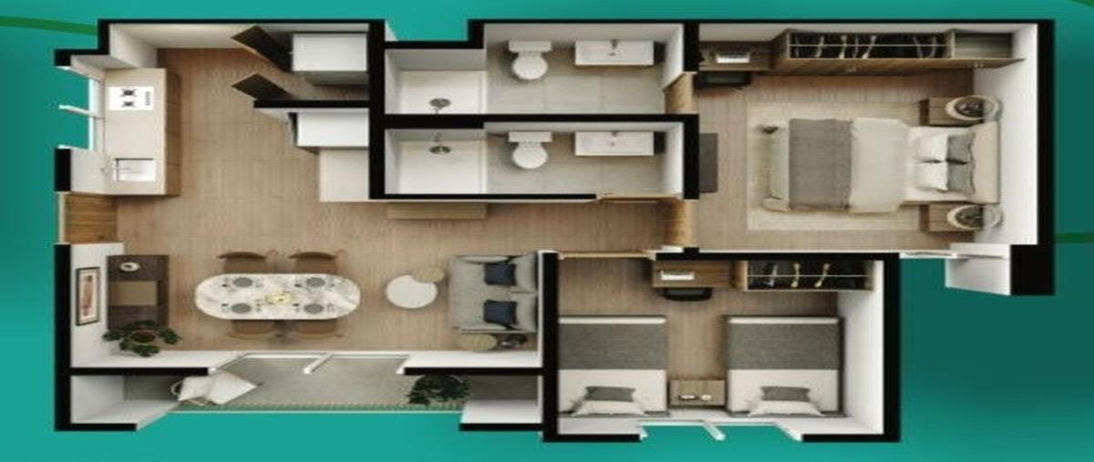 Foto de departamento en venta en bernardo reyes , arboledas del mezquital, apodaca, nuevo león, 27201982 No. 02
