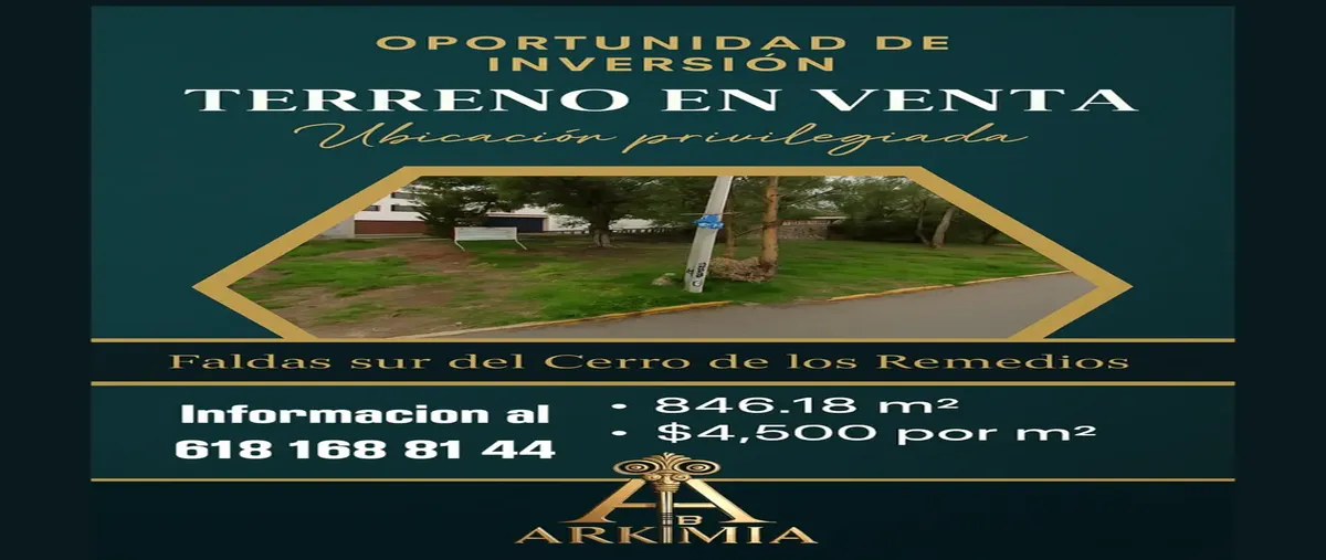 Foto de terreno habitacional en venta en biron 134, los remedios, durango, durango, 29156963 No. 01