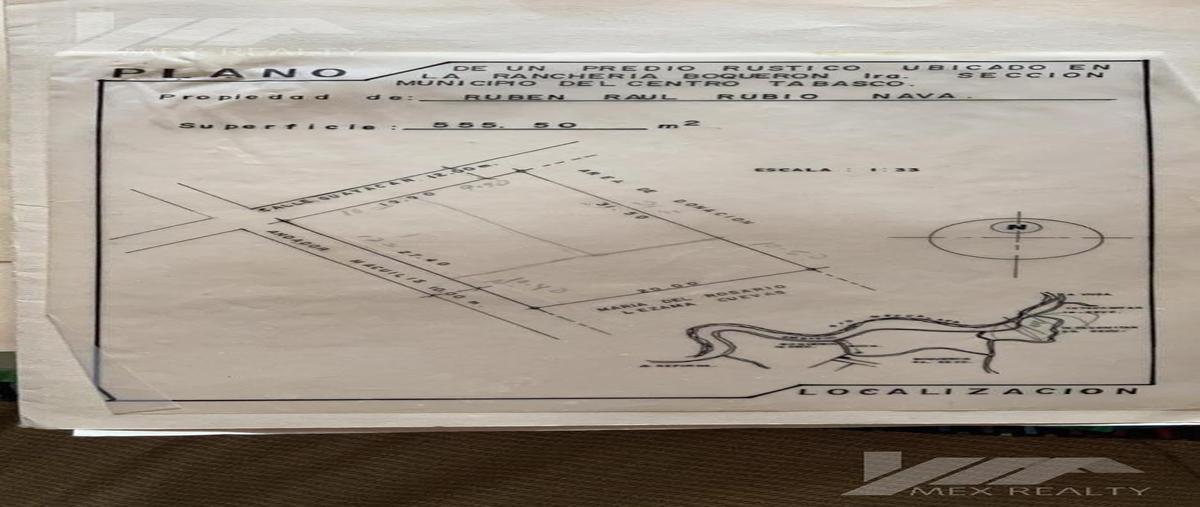 Foto de terreno habitacional en venta en  , boquerón (san pedro), centro, tabasco, 0 No. 03