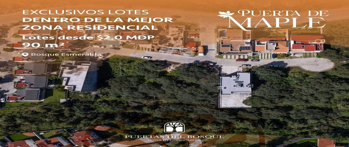 Foto de terreno habitacional en bosque de maple , bosque esmeralda, atizapán de zaragoza, méxico, 29419821 foto 01 Foto de terreno habitacional en venta en bosque de maple , bosque esmeralda, atizapán de zaragoza, méxico, 29419821 No. 01