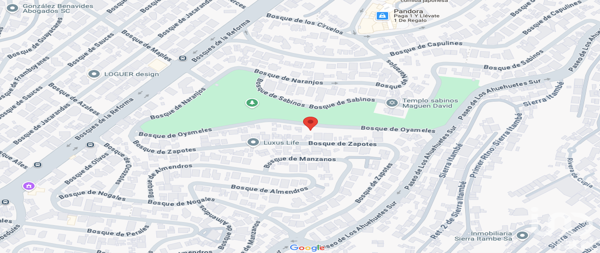 Foto de terreno habitacional en venta en bosque oyameles 137, bosque de las lomas, miguel hidalgo, df / cdmx, 29224677 No. 04