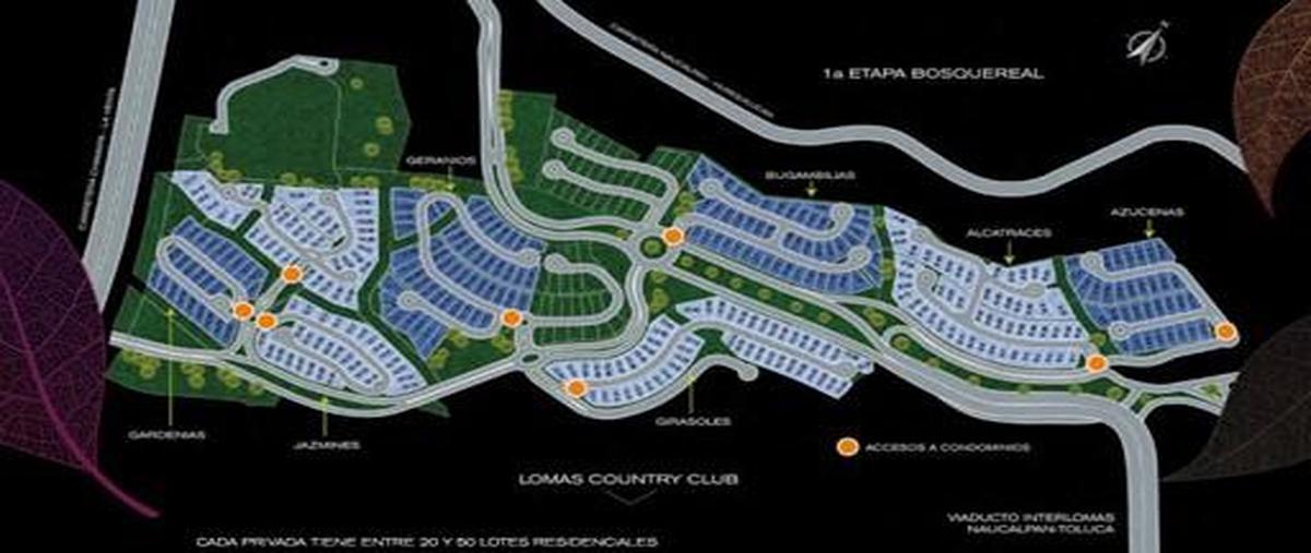 Foto de terreno habitacional en venta en  , bosque real, huixquilucan, méxico, 0 No. 05