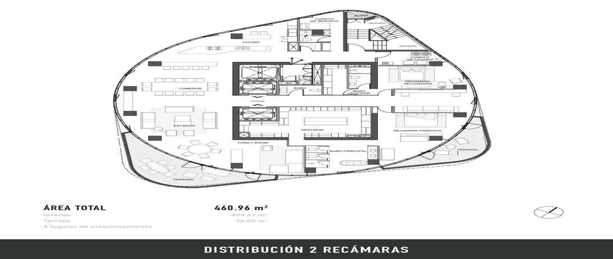 Foto de departamento en venta en  , bosque real, huixquilucan, méxico, 30342971 No. 03