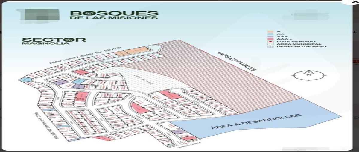 Foto de terreno habitacional en venta en  , bosques de las misiones sector encino, santiago, nuevo león, 0 No. 03