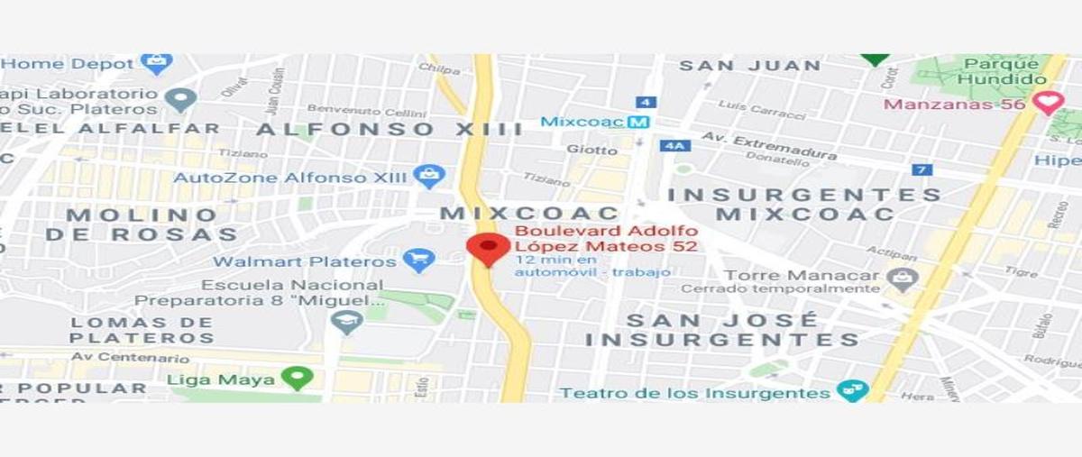 Foto de departamento en boulevard adolfo lópez mateos 52, mixcoac, benito juárez, df / cdmx, 0 foto 02 Foto de departamento en venta en boulevard adolfo lópez mateos 52, mixcoac, benito juárez, df / cdmx, 0 No. 02