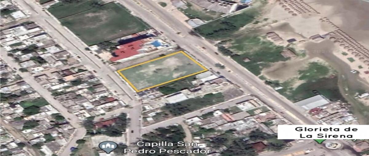 Foto de terreno habitacional en venta en boulevard costero playa miramar manzana 7 lote 1 , miramar, ciudad madero, tamaulipas, 0 No. 01