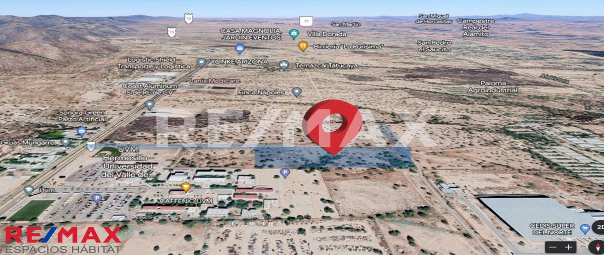 Foto de terreno industrial en venta en boulevard enrique mazón lopez , el tazajal, hermosillo, sonora, 0 No. 03