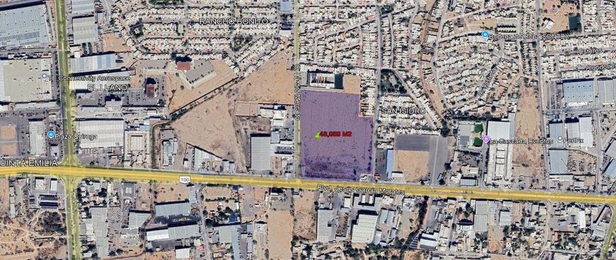 Foto de terreno industrial en venta en boulevard garcia morales y prolongacion lazaro mercado , quinta emilia, hermosillo, sonora, 30036728 No. 03