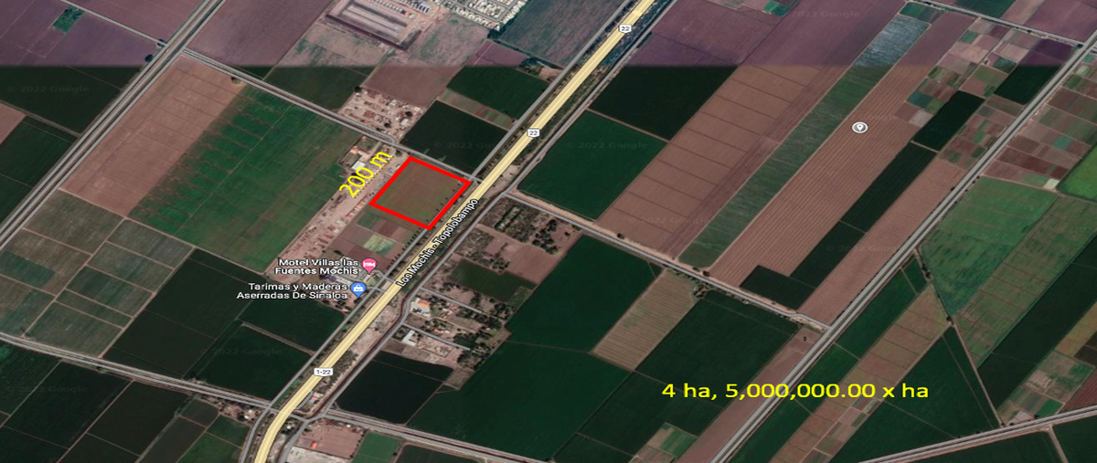Foto de terreno comercial en boulevard general macario gaxiola , topolobampo centro, ahome, sinaloa, 24929450 foto 01 Foto de terreno comercial en venta en boulevard general macario gaxiola , topolobampo centro, ahome, sinaloa, 24929450 No. 01