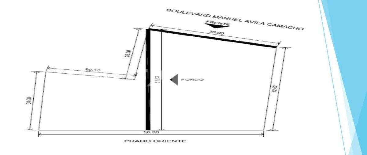 Foto de terreno comercial en venta en boulevard manuel ávila camacho , san francisco cuautlalpan, naucalpan de juárez, méxico, 25595912 No. 03