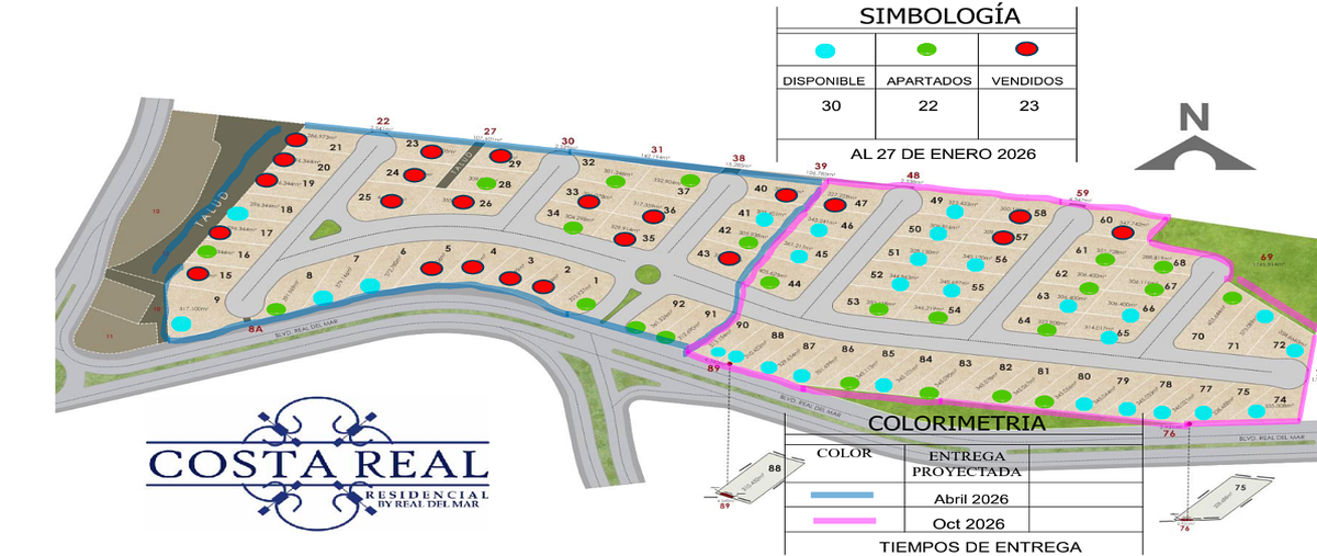 Foto de terreno habitacional en venta en boulevard real del mar , real del mar, tijuana, baja california, 0 No. 03