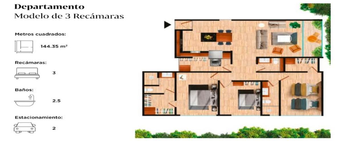 Foto de departamento en , cabo norte, mérida, yucatán, 29335872 foto 02 Foto de departamento en venta en , cabo norte, mérida, yucatán, 29335872 No. 02