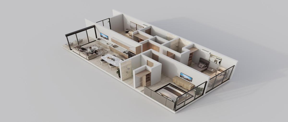 Foto de departamento en venta en  , cabo norte, mérida, yucatán, 0 No. 03