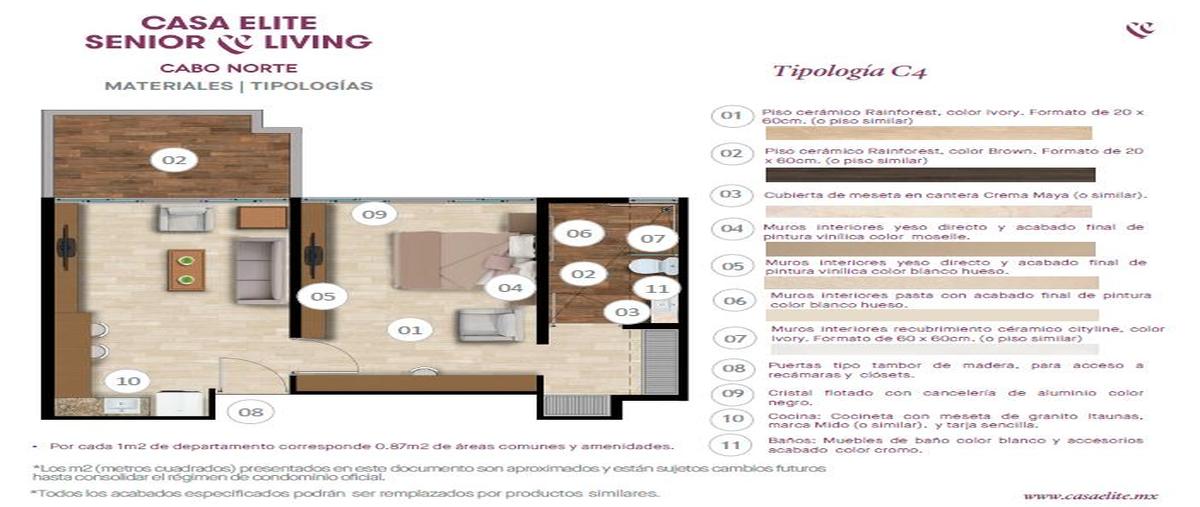 Foto de departamento en venta en  , cabo norte, mérida, yucatán, 0 No. 05