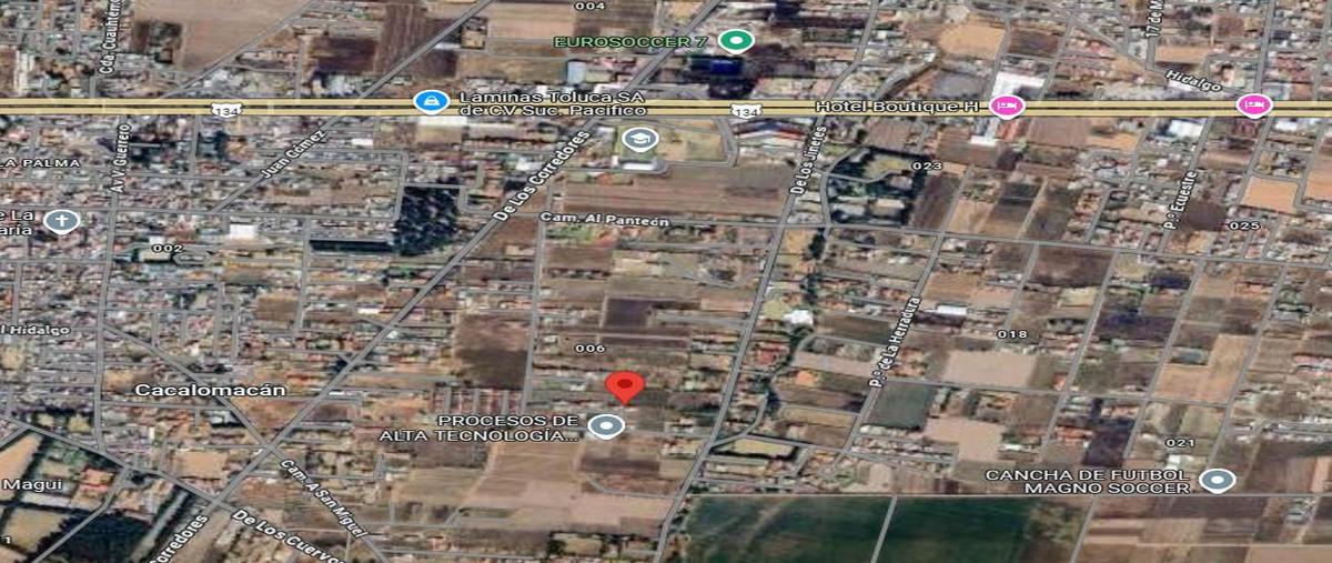 Foto de terreno habitacional en venta en  , cacalomacán, toluca, méxico, 0 No. 05