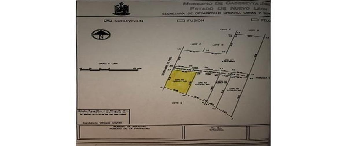 Foto de terreno habitacional en venta en cadereyta , casas viejas (la florida), cadereyta jiménez, nuevo león, 0 No. 03