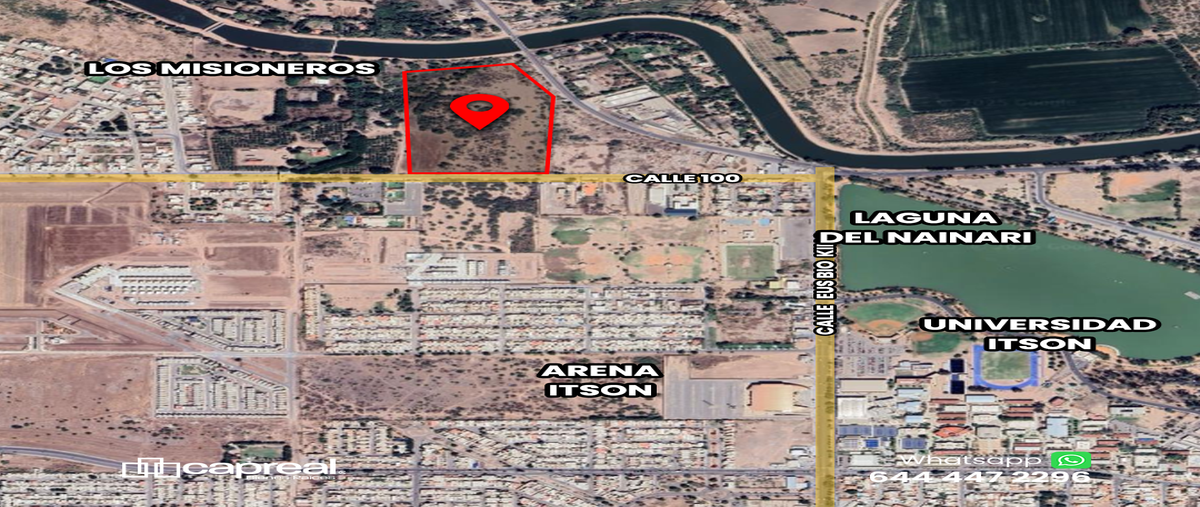 Foto de terreno habitacional en calle 100 , misioneros, cajeme, sonora, 0 foto 02 Foto de terreno habitacional en venta en calle 100 , misioneros, cajeme, sonora, 0 No. 02