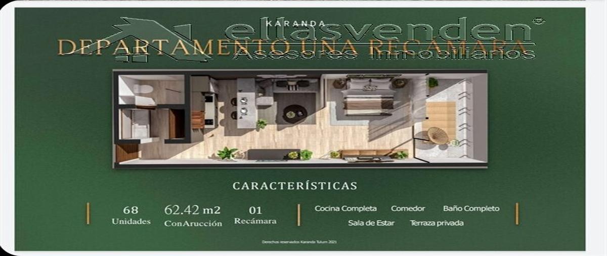 Foto de departamento en venta en calle 12 sur 160, tulum centro, tulum, quintana roo, 28010212 No. 05