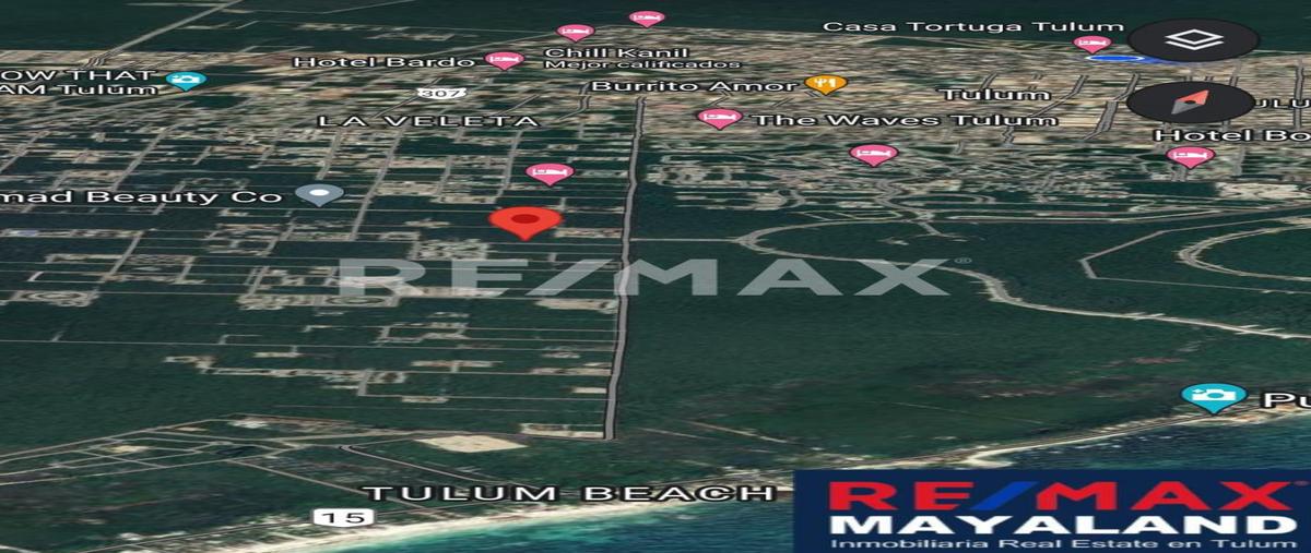 Foto de terreno habitacional en venta en calle 29 poniente x 4 sur , tulum centro, tulum, quintana roo, 0 No. 03