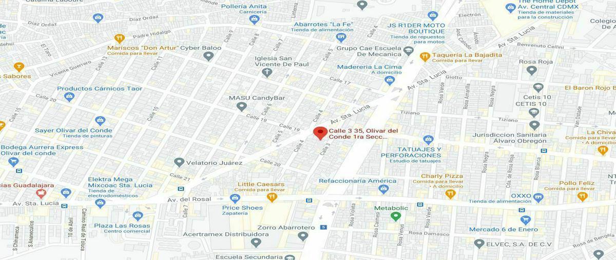Foto de casa en venta en calle 3 , olivar del conde 1a sección, álvaro obregón, df / cdmx, 0 No. 05