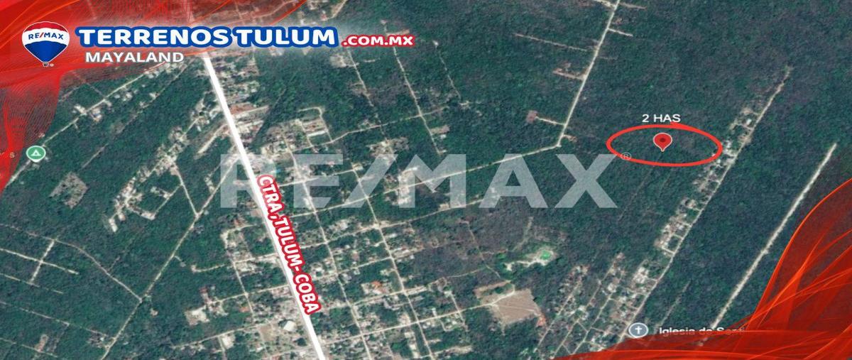 Foto de terreno habitacional en venta en calle blanca , macario gómez, tulum, quintana roo, 29459276 No. 03