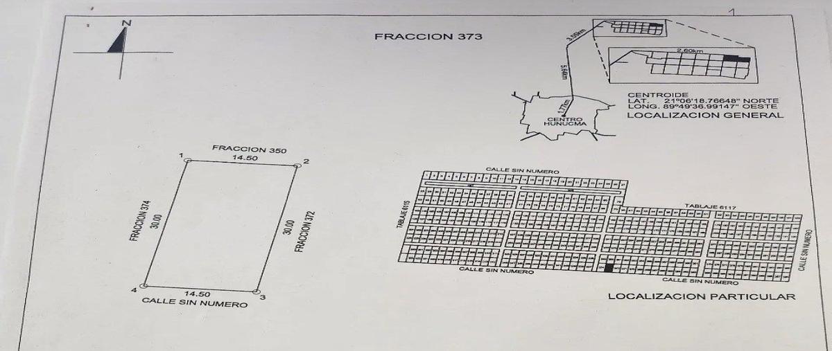 Foto de terreno habitacional en venta en calle , centro hunucmá, hunucmá, yucatán, 0 No. 03