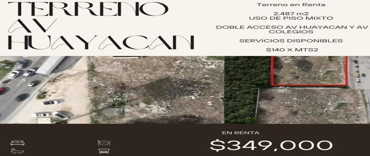 Foto de terreno habitacional en renta en calle colegios , colegios, benito juárez, quintana roo, 30253264 No. 03