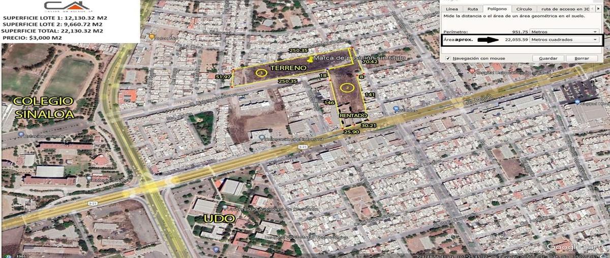 Foto de terreno habitacional en calle estero escuinapa, colonia pradera dorada , pradera dorada, culiacán, sinaloa, 28272271 foto 01 Foto de terreno habitacional en venta en calle estero escuinapa, colonia pradera dorada , pradera dorada, culiacán, sinaloa, 28272271 No. 01