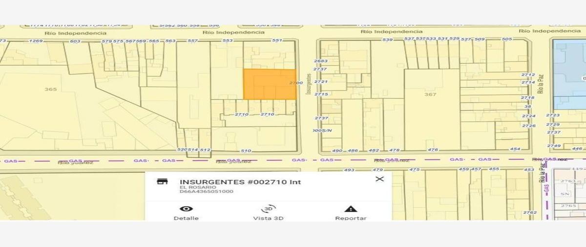 Foto de terreno comercial en venta en calle: insurgentes 2710 colonia: reforma municipio: guadalajara 2710, insurgentes 1a secc, guadalajara, jalisco, 26548444 No. 03