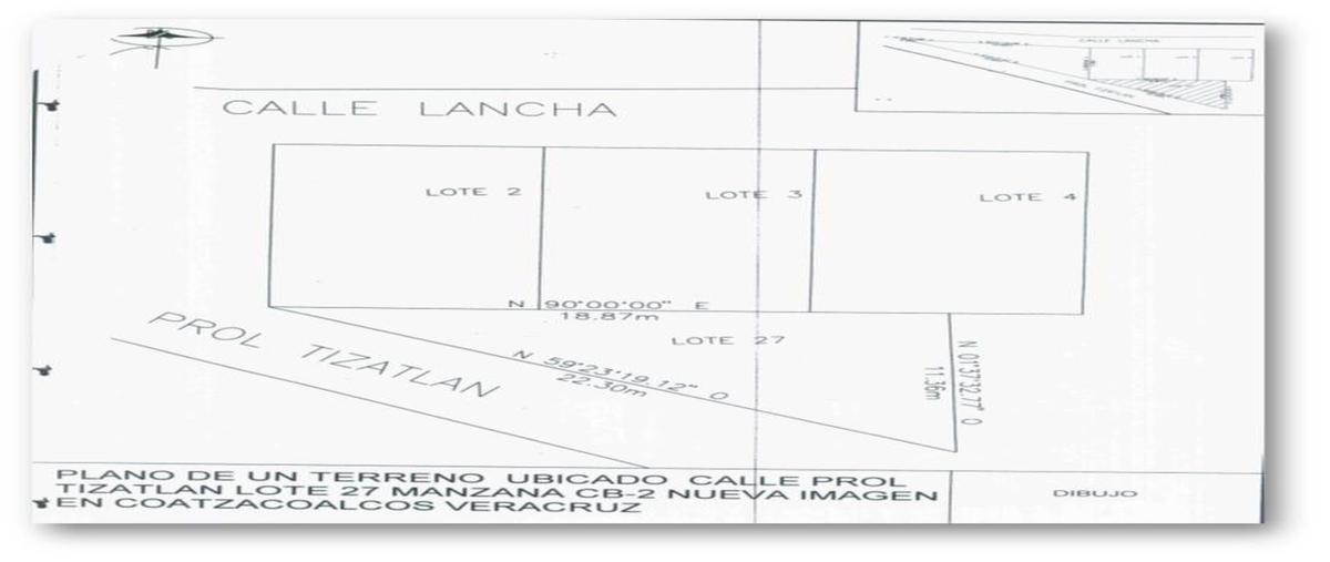 Foto de terreno habitacional en venta en calle lanha 54, colonia nueva imagen . entre las calles la venta y prolongación tizzantlán. , nueva imagen, coatzacoalcos, veracruz de ignacio de la llave, 25054133 No. 04